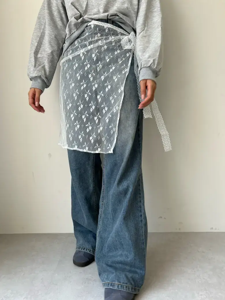 レース レイヤードスカート[品番：LFTW0000715]｜SHOPLIST